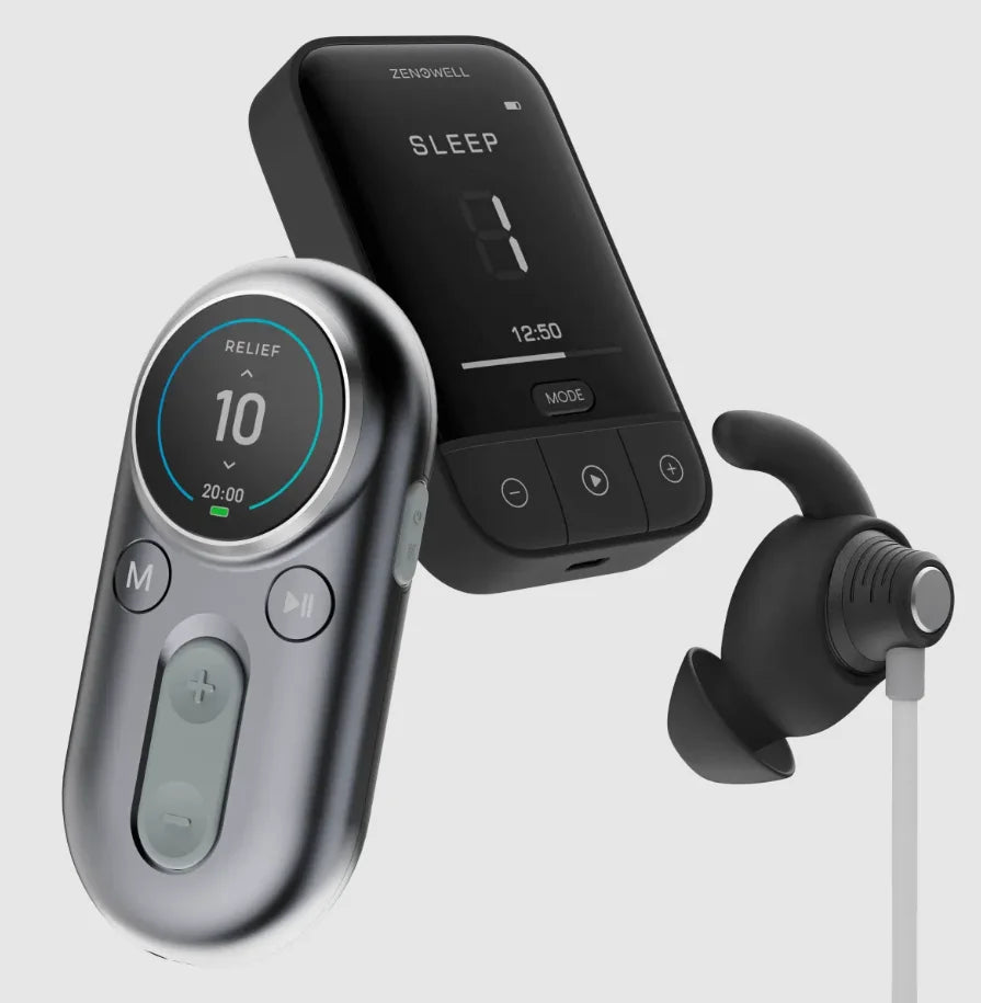 Vagus Nerve Stimulation Device for Sleep, Anxiety Relief and HRV Balance