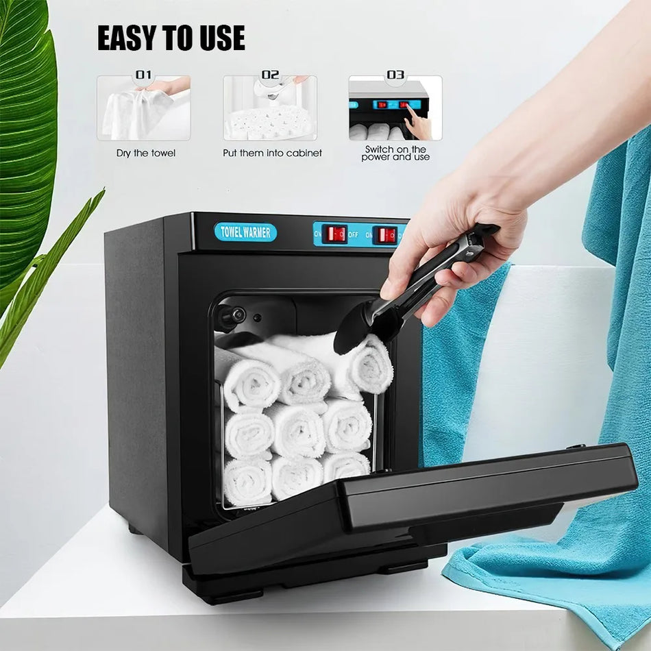 Armário Aquecedor de Toalhas UV 5L 150W – Aquecimento Rápido e Eficiente