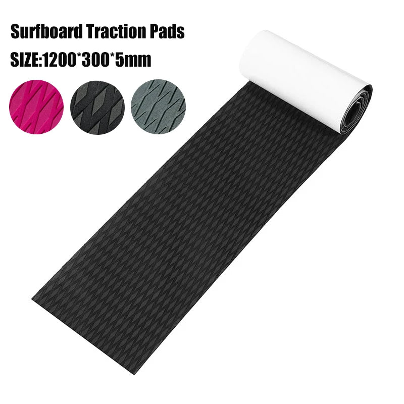120x30cm EVA Surfboard Traction Pad &ndash; Non Slip Diamond Grip