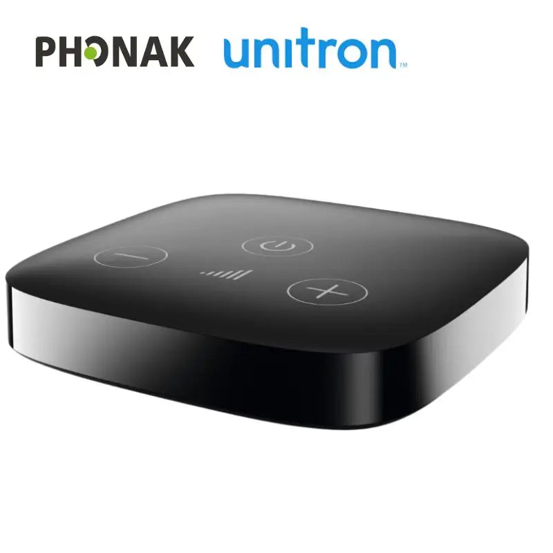 Phonak Unitron TV-connector voor hoortoestellen, draadloze Bluetooth-audiostreamer direct naar uw hoortoestellen