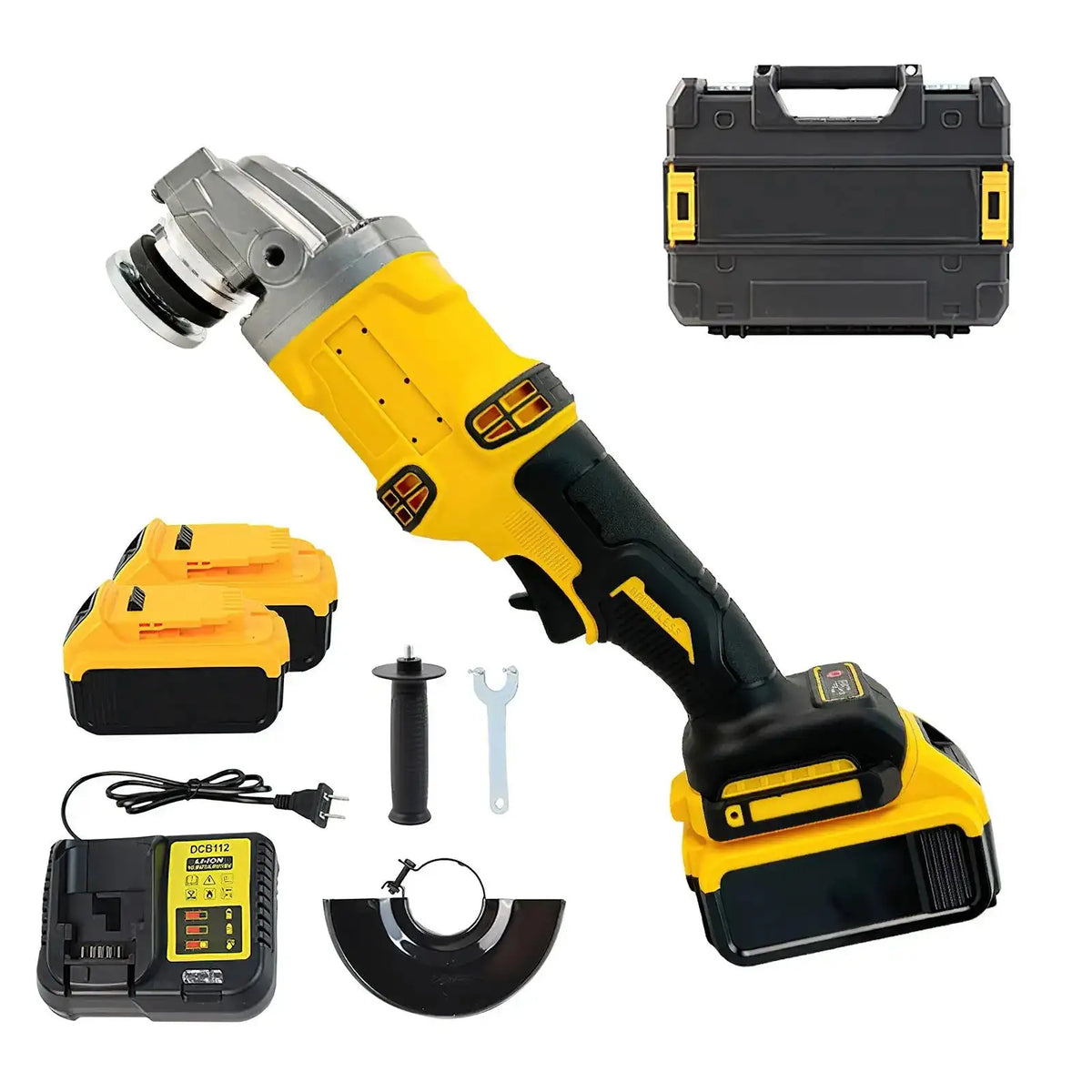 Brushless 1280W 125mm Angle Grinder 4 Speeds DeWalt 20V