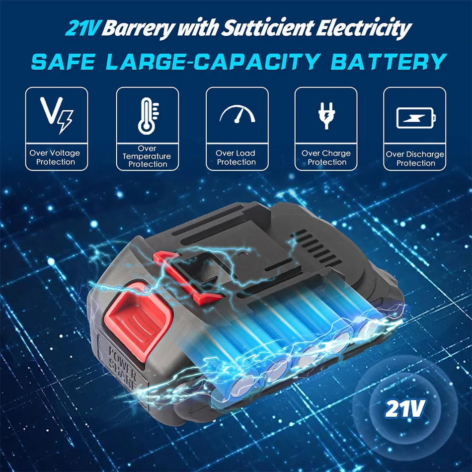 Serra de Corrente Sem Fios de 6 Polegadas para Bateria Makita 18V para Corte de Madeira