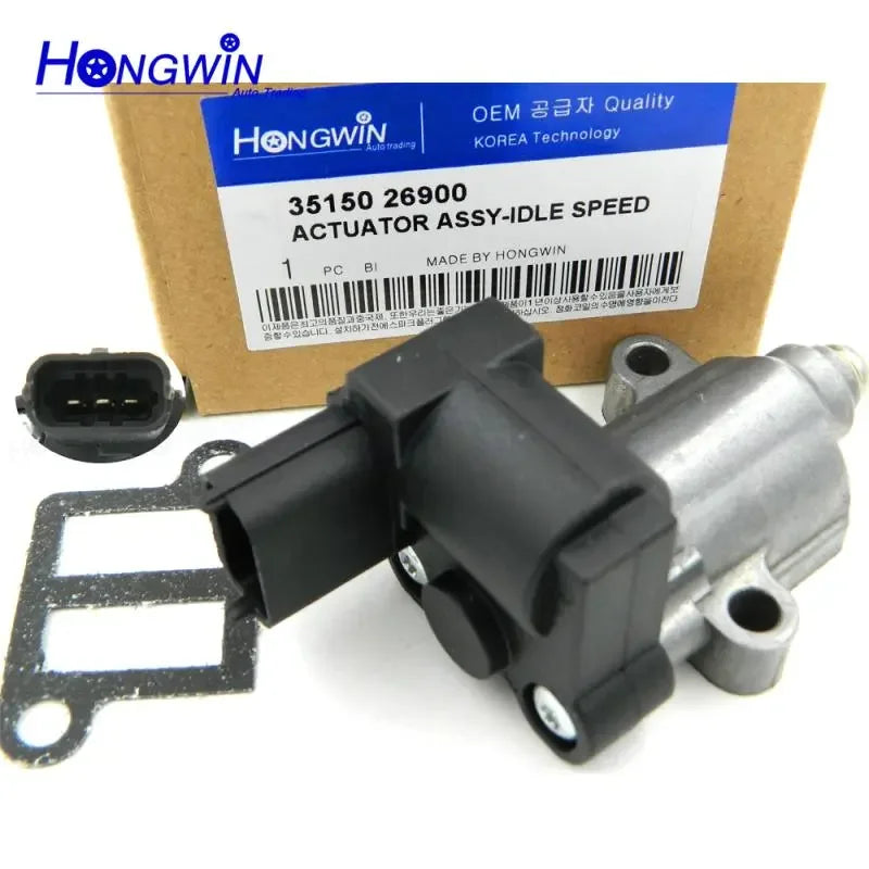 Leerlaufregelventil IAC mit Kupferverkabelung für Hyundai Kia Accent Rio 1.6L 2006-2011 35150-26900