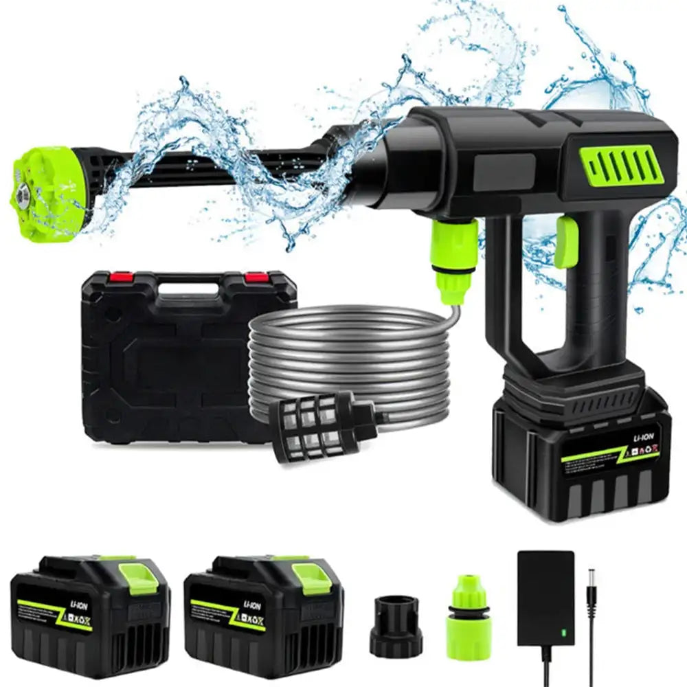 Cordless 1000W 6 In 1 High Pressure Washer For Makita 18V 2 Battery / spain / Electric