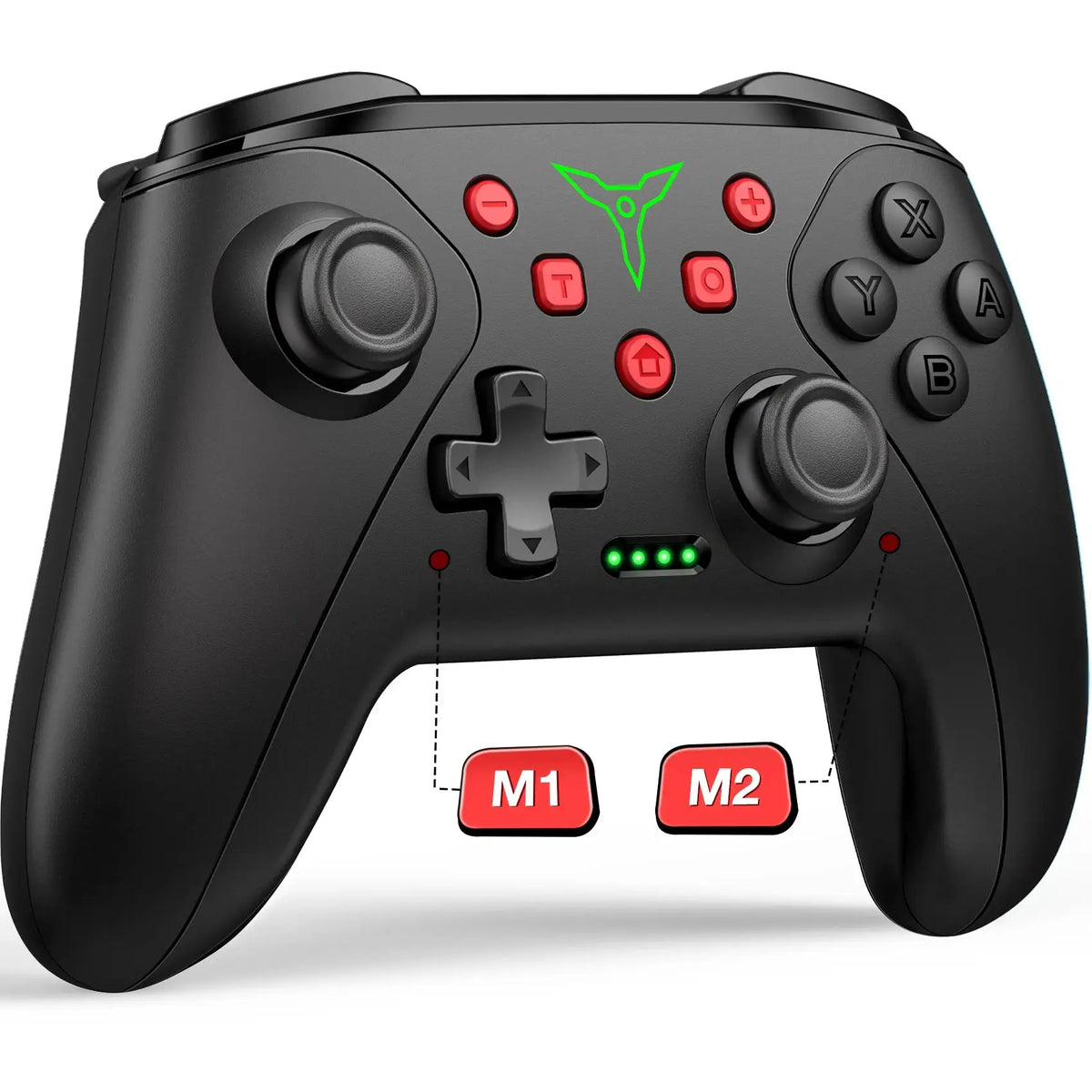 Wireless Gamepad for Switch/Switch Lite/Switch OLED Controller Manette Switch with Wake-up Programmable Turbo by InterCyprus Trading Ltd