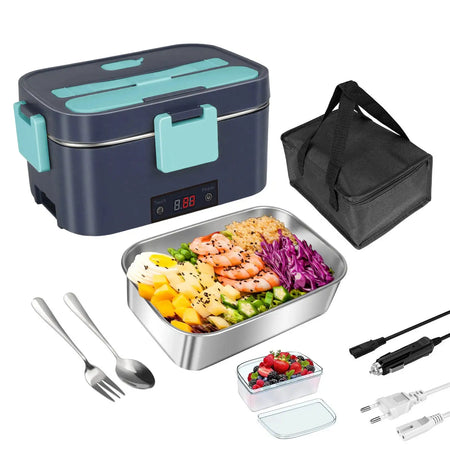 Betuyoo 2-in-1 Electric Lunch Box &ndash; Leak-Proof Warmer 80W 2L / Poland / EU