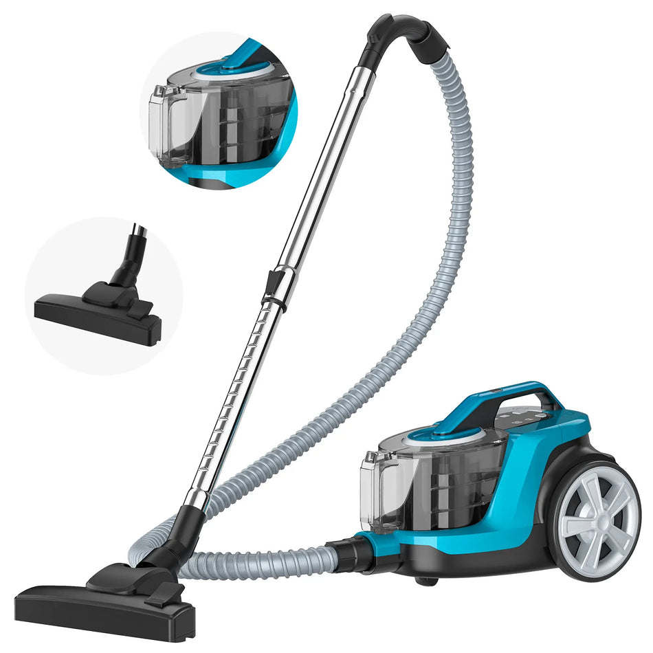 2500W Haushalts-Nass- und Trockensauger – leises Design