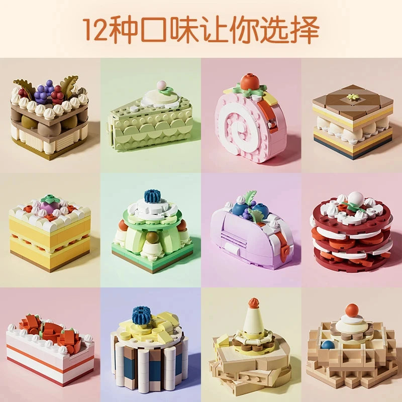 ToylinX 101Piece Skanūs Desertų Blokai Helovino Dovana