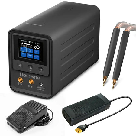 10KW 1800A Capacitor Spot Welder For Stainless Steel 18650 Black / Poland