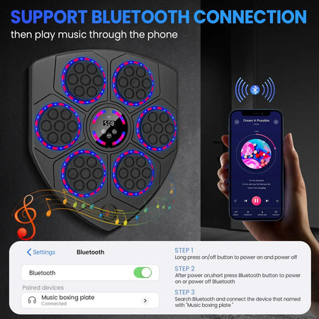 Smart Bluetooth Boxing Machine Gloves &ndash; 9 Modes Training