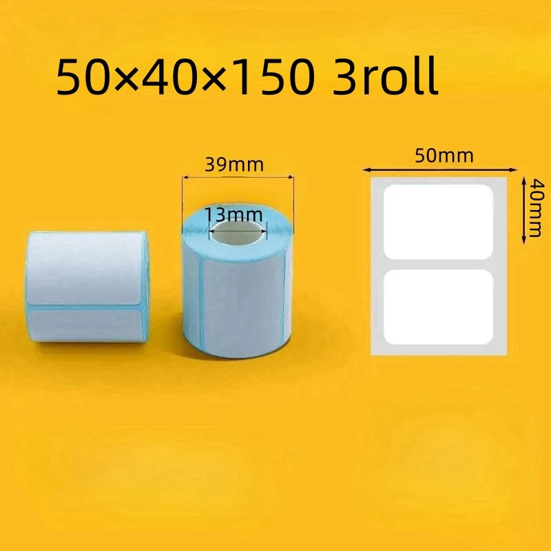 HZTZ Mini Label Printer Handheld Thermal &ndash; Bluetooth Enabled 50401503roll