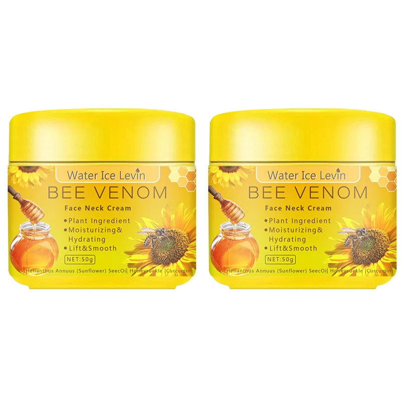 Bee Venom Neck Cream &ndash; Moisturizing and Firming Formula Two bottles / CHINA