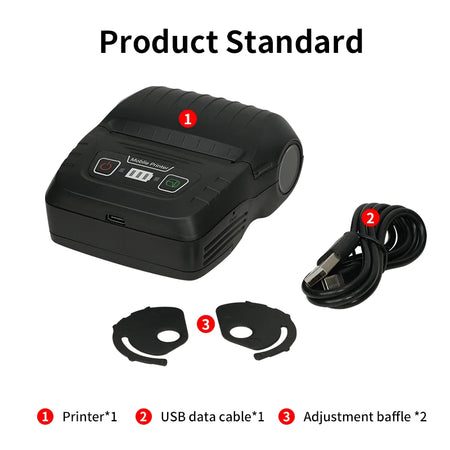 HZTZ Mini Label Printer Handheld Thermal &ndash; Bluetooth Enabled