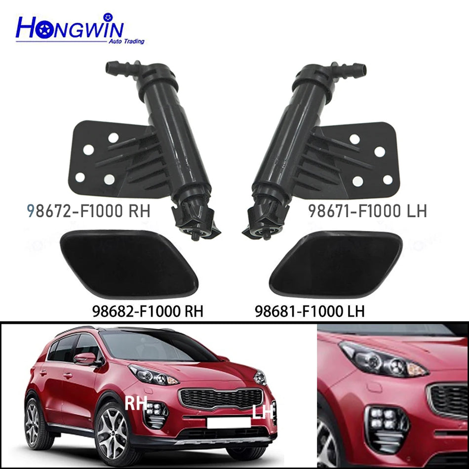 Scheinwerferwaschdüsenabdeckung für KIA Sportage IV KX5 2016-2018 G4NA