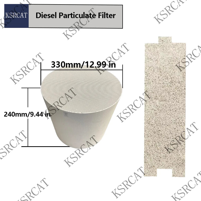 Universeller Keramischer DPF-Filter mit Honigwaben-Trägerkern