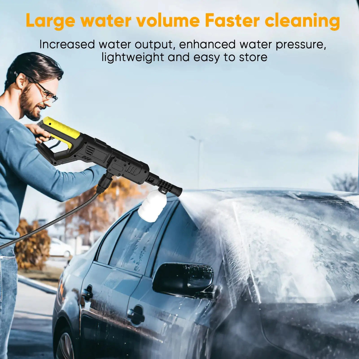 50Bar Cordless High Pressure Spray Gun for Makita 18V