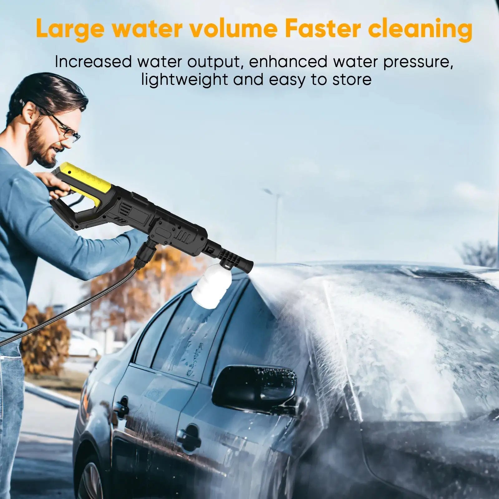 50Bar Cordless High Pressure Spray Gun for Makita 18V