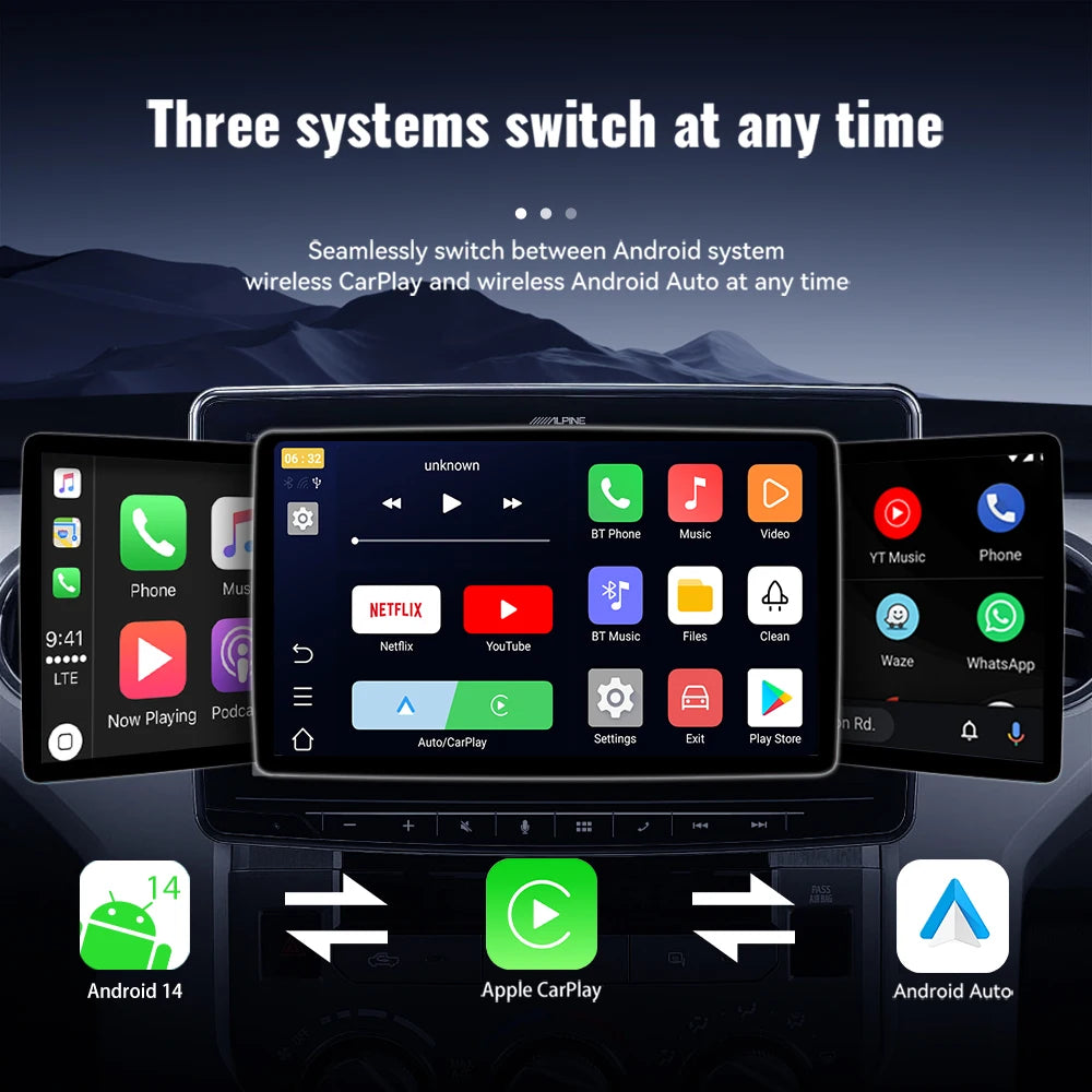 Three In One Android14 CarPlay Dongle &ndash; Plug and Play