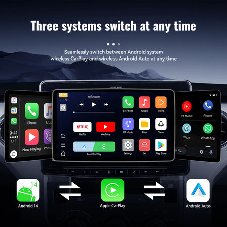 Three In One Android14 CarPlay Dongle &ndash; Plug and Play
