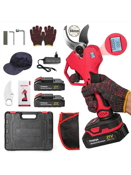 1000W Brushless Cordless Pruning Shears 5cm For Makita 18V With 2XBattery / france