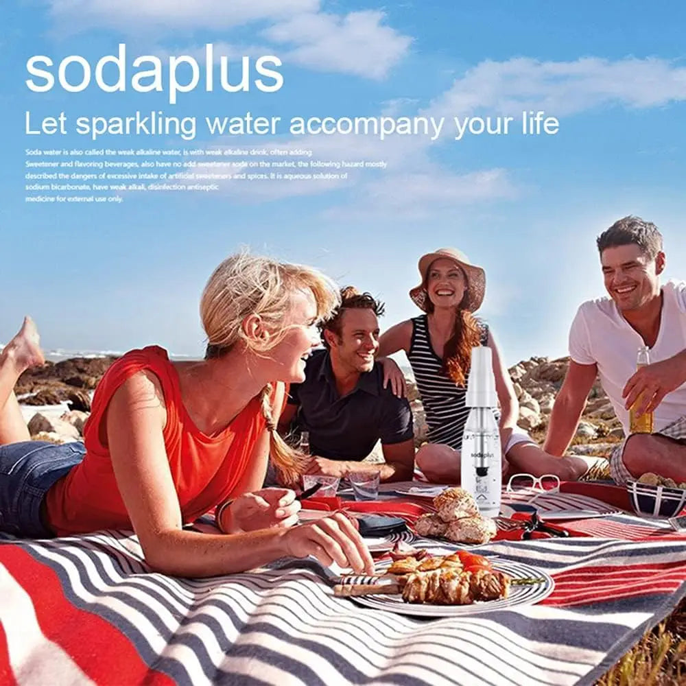 Portable Soda Maker Sparkling Water Bottle &ndash; BPA Free