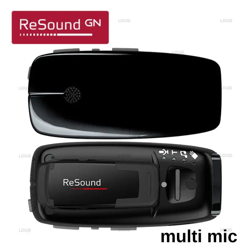 Microfon GN Resound cu streaming vocal pentru aparate auditive ReSound, wireless 2.4GHz