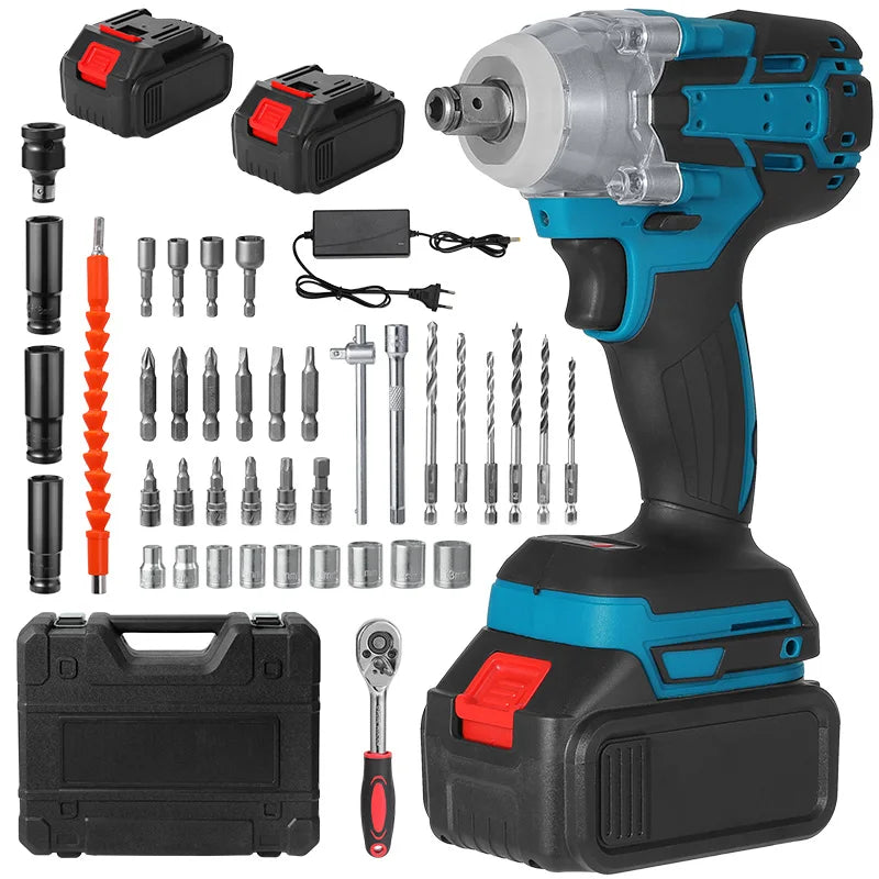 Chave de Impacto Sem Fios Brushless 380 Nm 2500RPM Makita 18V