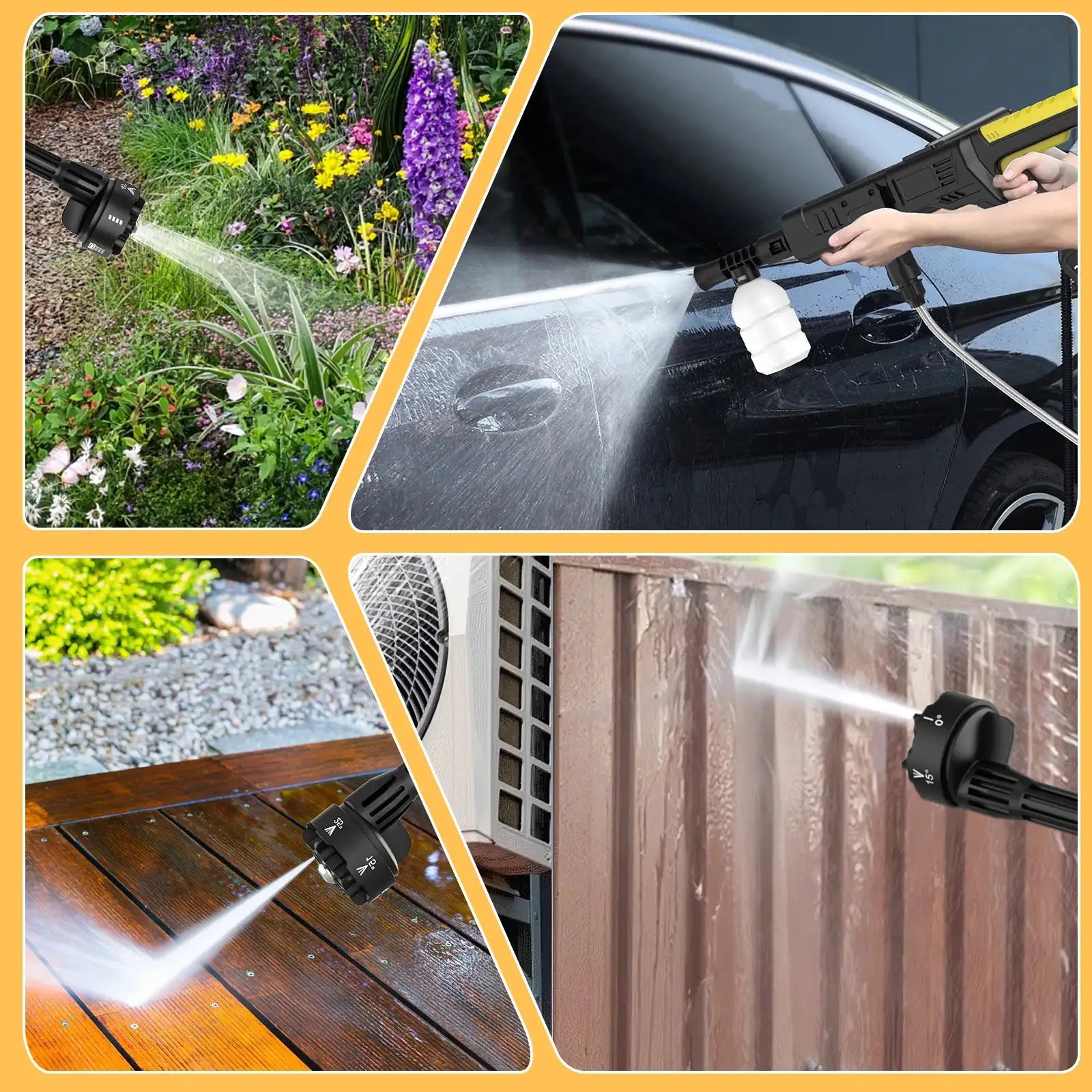 50Bar Cordless High Pressure Spray Gun for Makita 18V