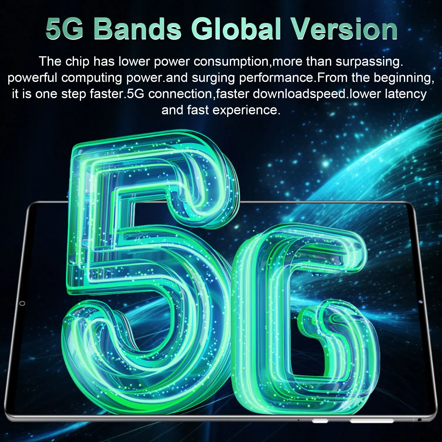 2025 5G Tablet Android 13 10.36 16GB 1TB &ndash; All Day Battery