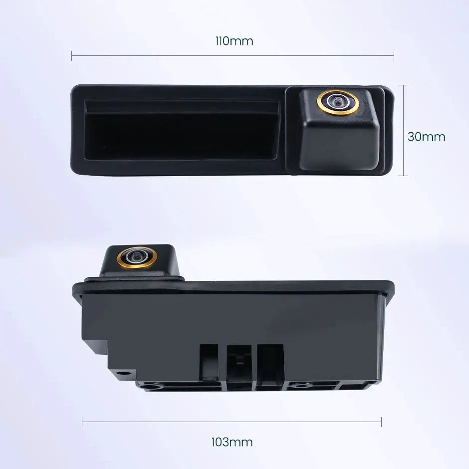 AHD Backup Camera With Night Vision And Guide Lines For Audi A3 A4 A6 Q5 Q7 by InterCyprus Trading Ltd