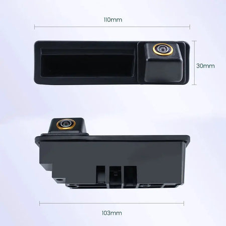 AHD Backup Camera With Night Vision And Guide Lines For Audi A3 A4 A6 Q5 Q7 by InterCyprus Trading Ltd