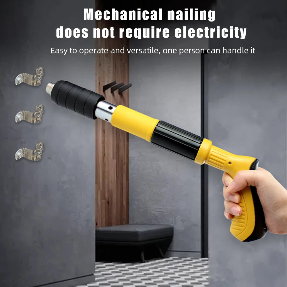 Mini Steel Nail Gun Manual Rivet Gun Concrete Wall Ceiling Wall Anchor ...