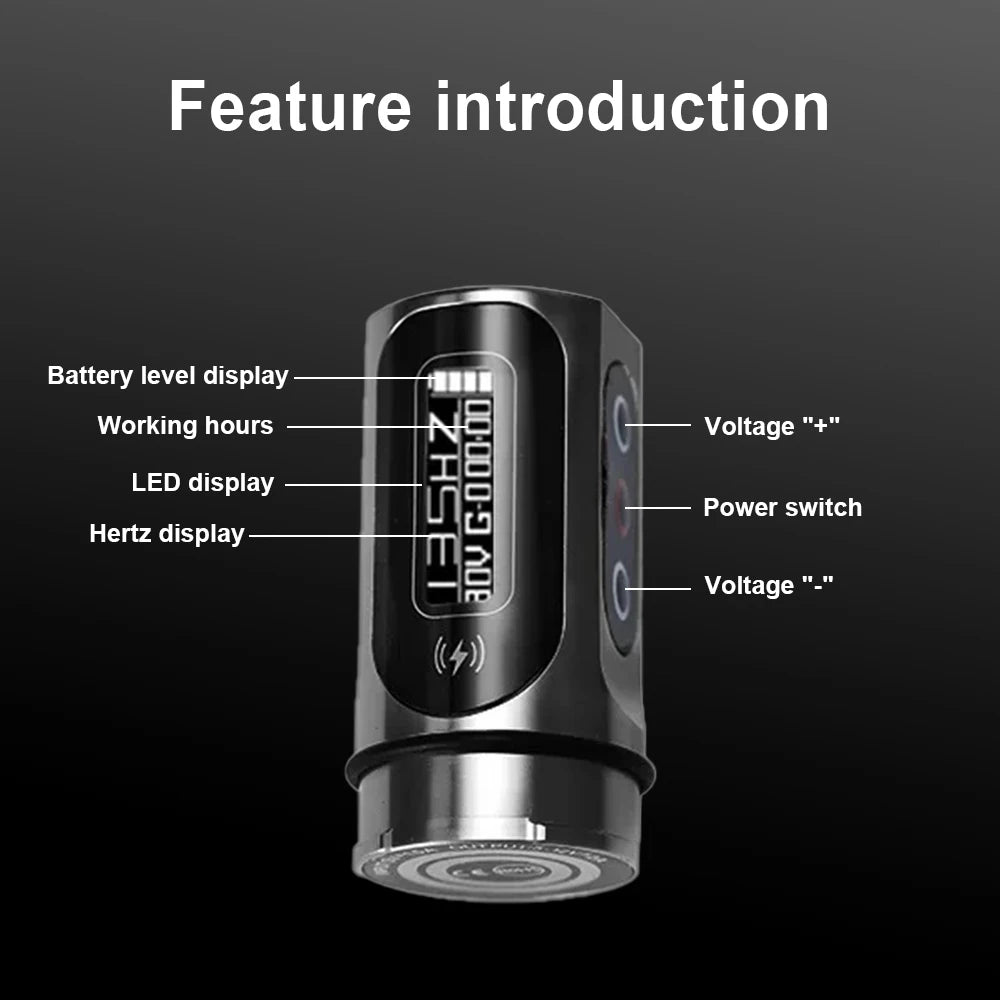 YILONG MAX Tattoo Machine Cartridge Pen &ndash; 2400mAh Battery