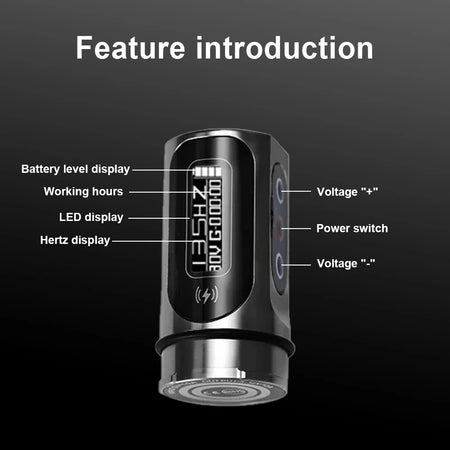 YILONG MAX Tattoo Machine Cartridge Pen &ndash; 2400mAh Battery