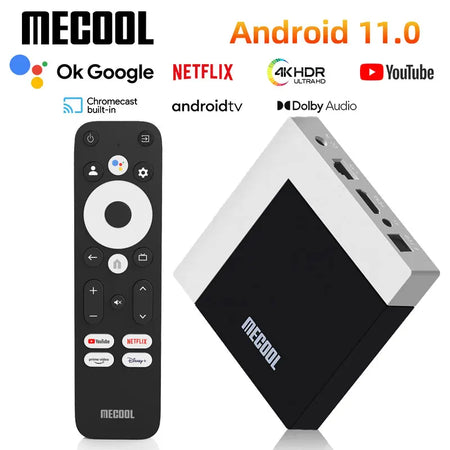MECOOL KM7 PLUS &ndash; 4K HDR Android TV Box with Google TV
