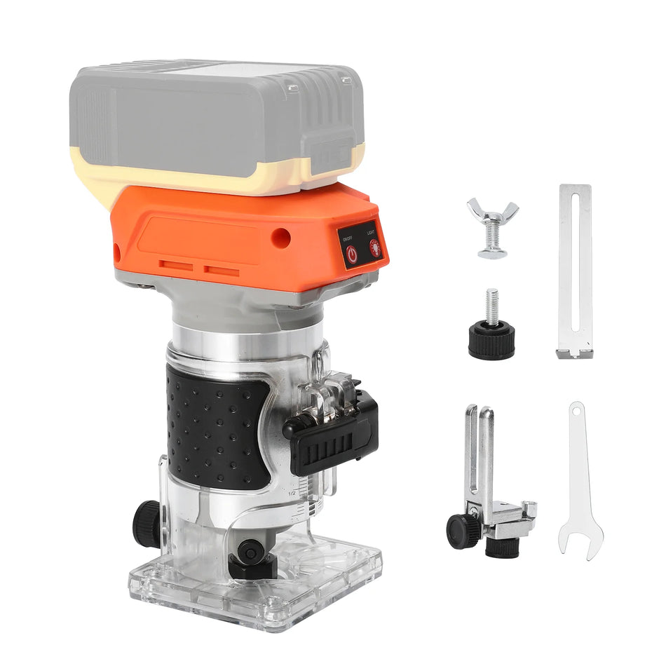 Brushless Cordless Router Trimmer For Woodworking 20V