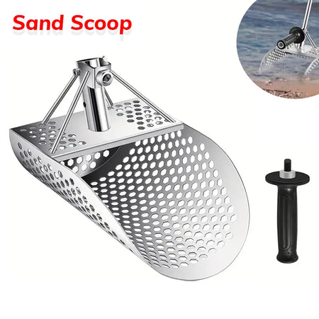 Beach Sand Scoop Shovel &ndash; Stainless Steel Construction