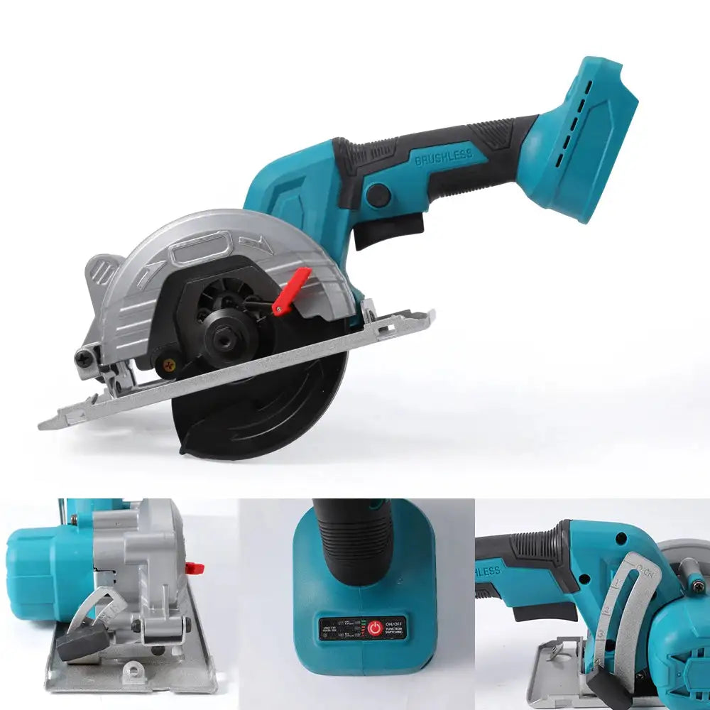 Brushless 125mm Cordless Circular Saw For Makita 18V