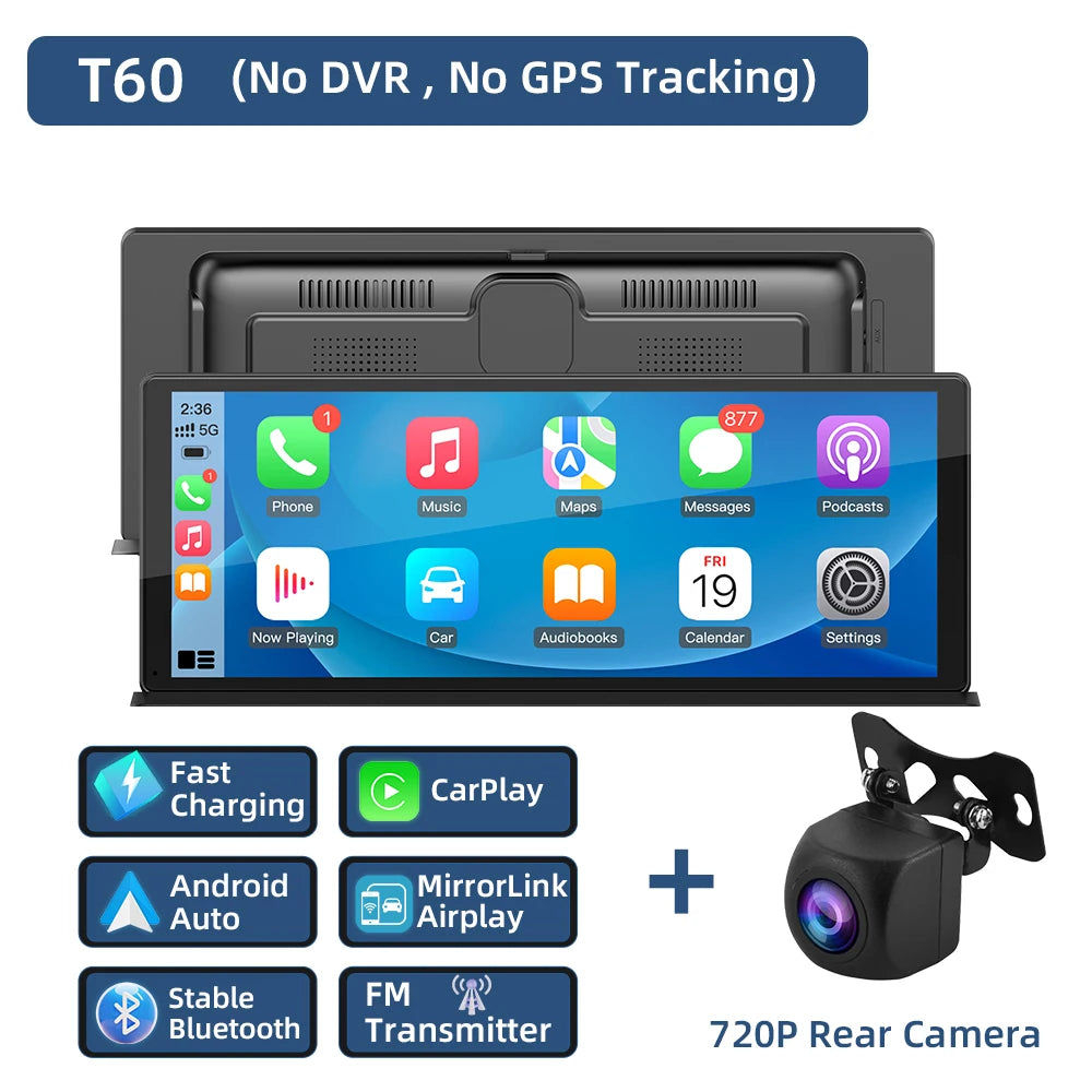 11.3 CarPlay Android Auto Navigation &ndash; Fully Fitted T60 720P AHD