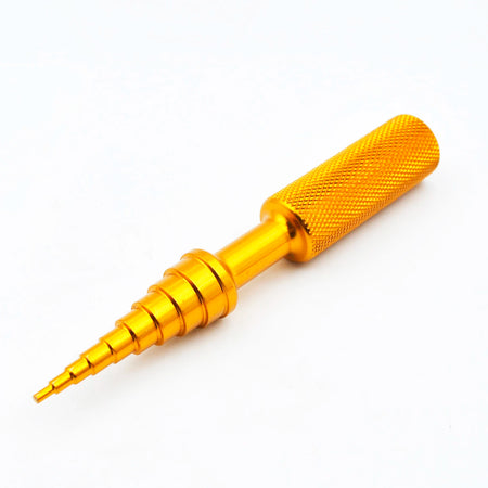 Mini Bearing Remover Kit &ndash; Ultra Lightweight Aluminum Tool Golden / CHINA