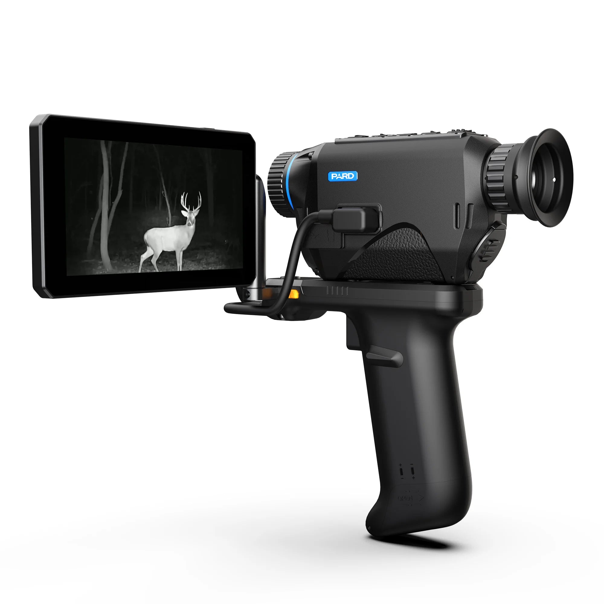 Handheld Screen PARD HM5 Handheld Monitor, Ultra-clear IPS LCD Display, Flexible Flip ...