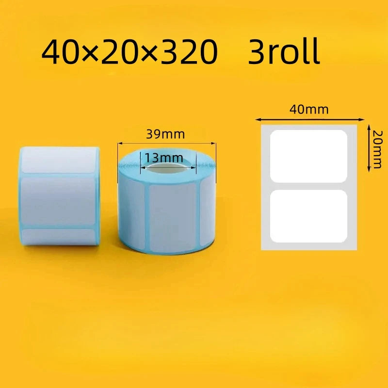 HZTZ Mini Label Printer Handheld Thermal &ndash; Bluetooth Enabled 40203203roll