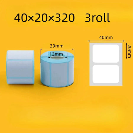 HZTZ Mini Label Printer Handheld Thermal &ndash; Bluetooth Enabled 40203203roll