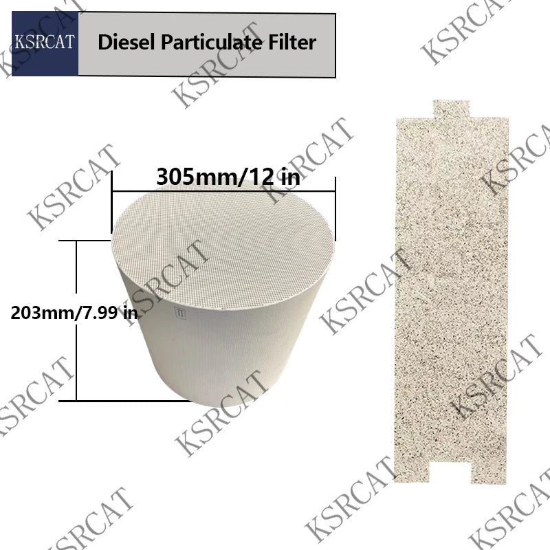 Universeller Waben-Keramischer DPF-Träger für Dieselmotor-Auspuff