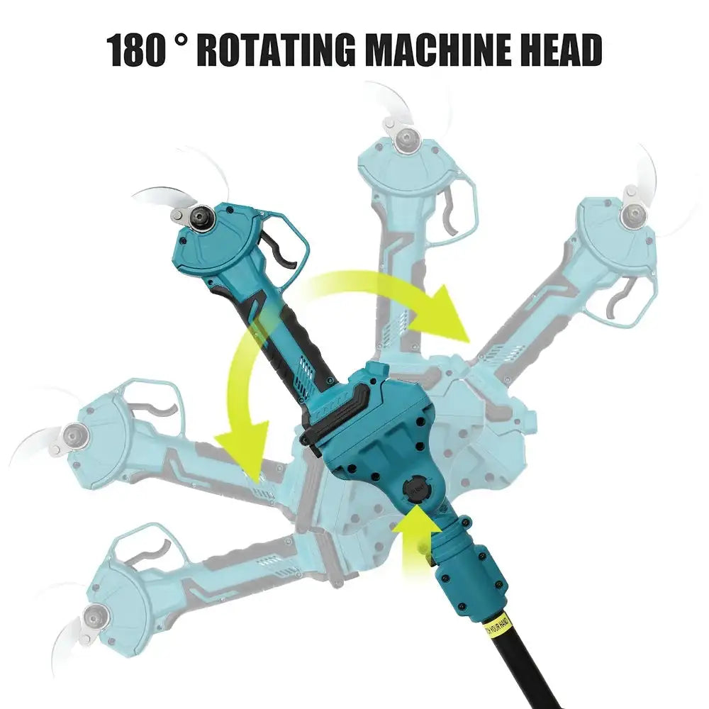 3500W Brushless Cordless Pruner 40mm Cut For Makita 18V