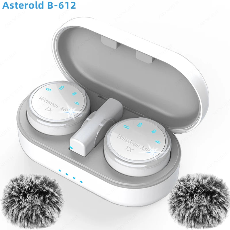 New Magnetic Wireless Lavalier Microphone &ndash; Noise Canceling