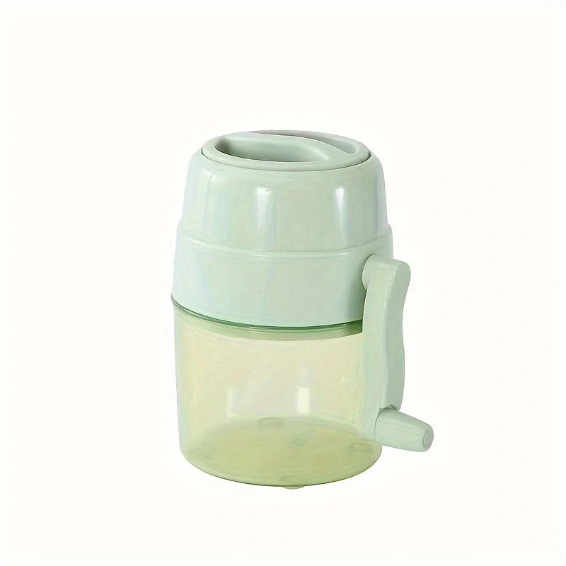 Mini Ice Crusher - Compact and Efficient light green
