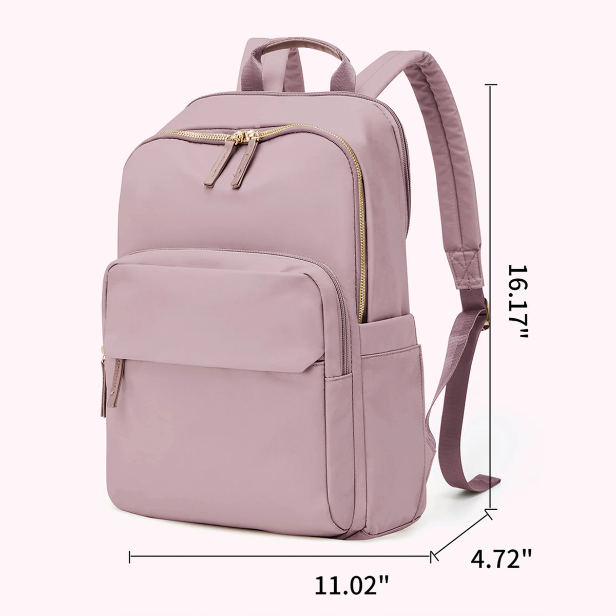 Fewchor Large Capacity Backpack &ndash; Versatile Travel and School Use Pink