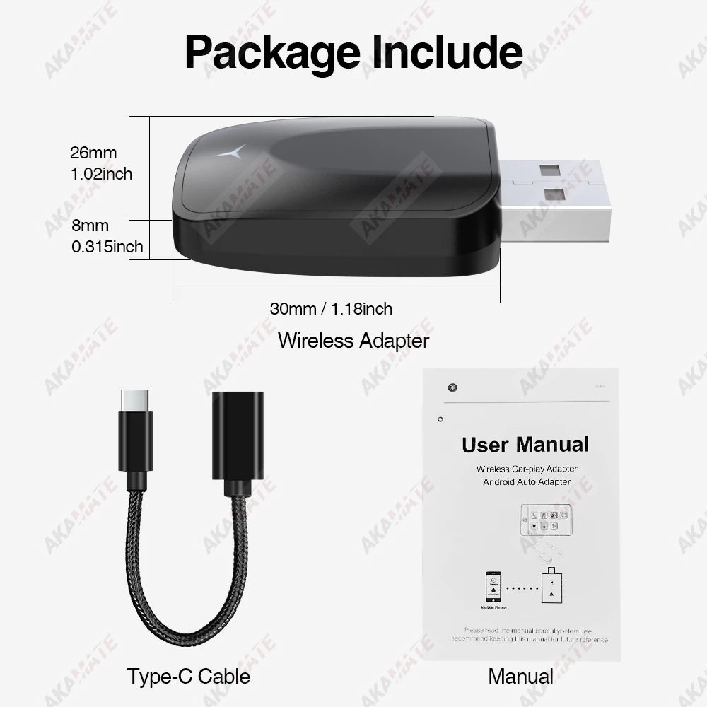 Wireless CarPlay Dongle 2in1 &ndash; Wireless Android Auto