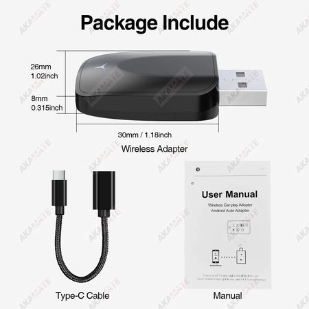 Wireless CarPlay Dongle 2in1 &ndash; Wireless Android Auto